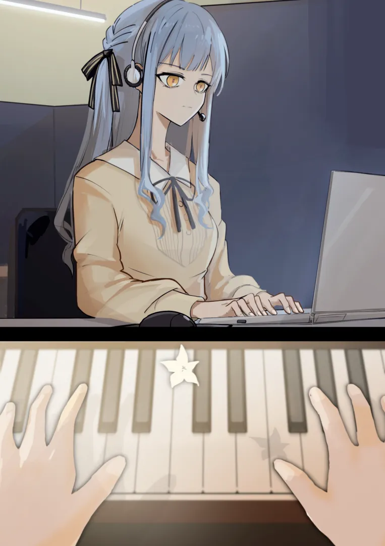 Sakiko dissociating at work [BanG Dream!] (tuzidongxian)