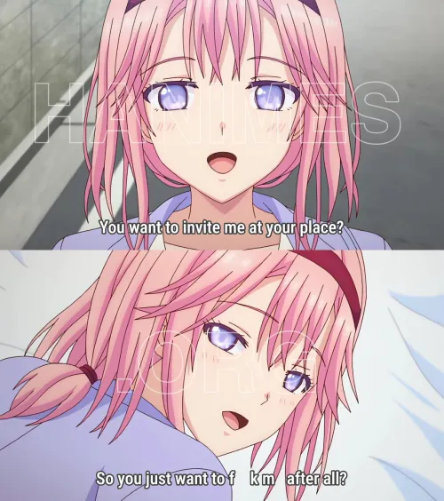 So you just want my pussy after all?