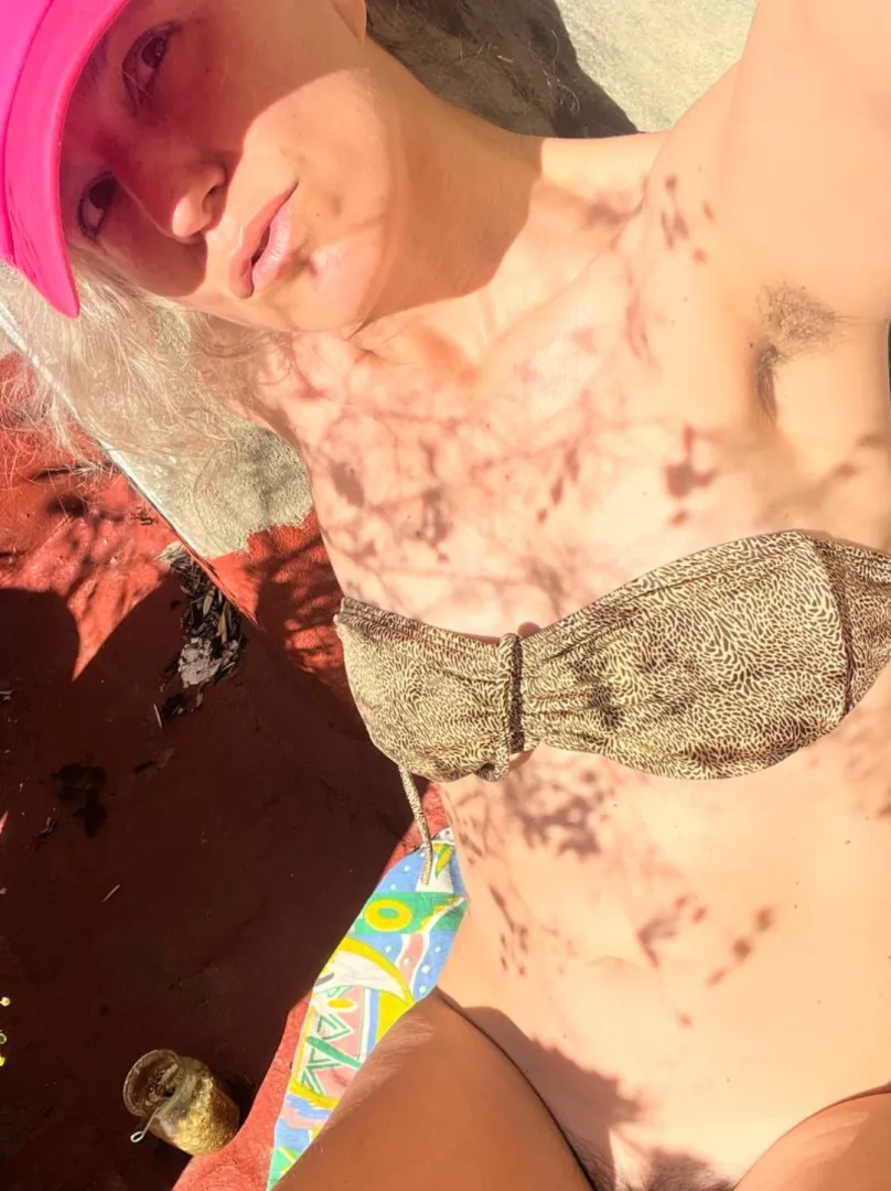 A little sunshine, a lovely afternoon in a bikini