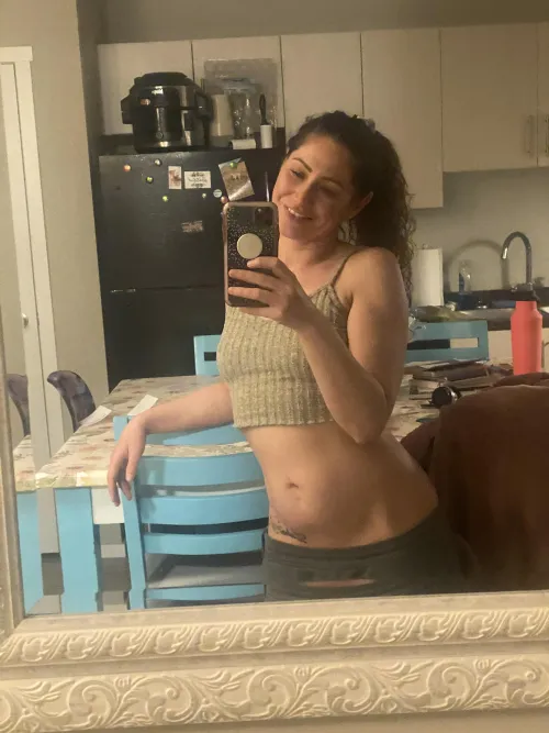 A quick selfie before I head to bed