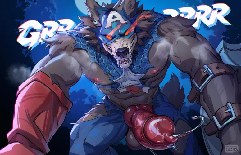 Capwolf loves you (Poofroom)