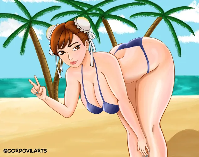 Chun-li Big ass/Boobs (cordovilarts)