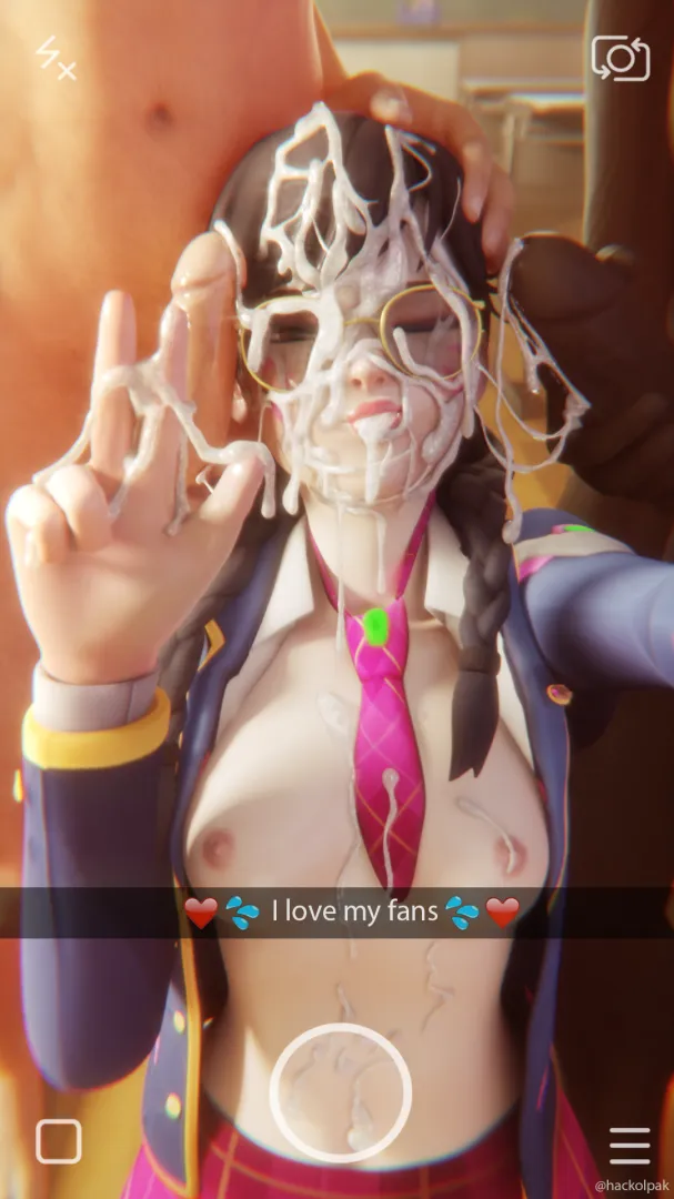 Dva loves her fans