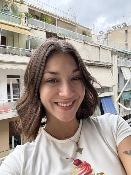 grinning at my reflection like we just met