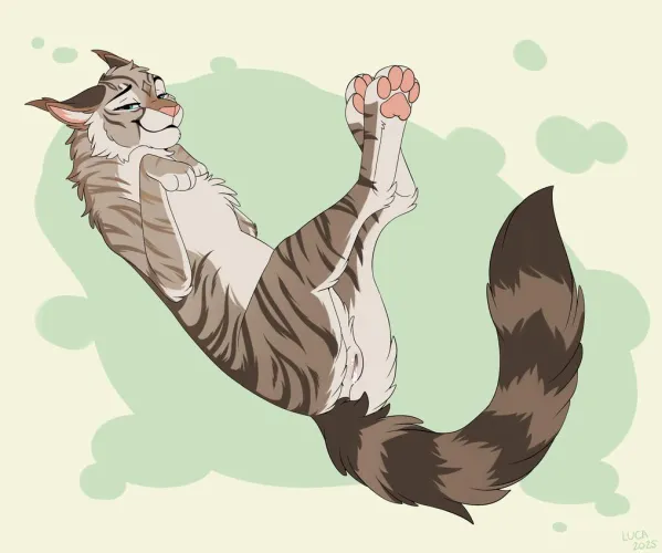 Here’s a sexy cat!~ (Artist: Caraluca)