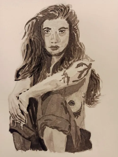 He's all I think about at night, ink