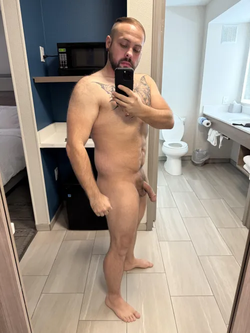 I love having a hotel room to myself on work trips!