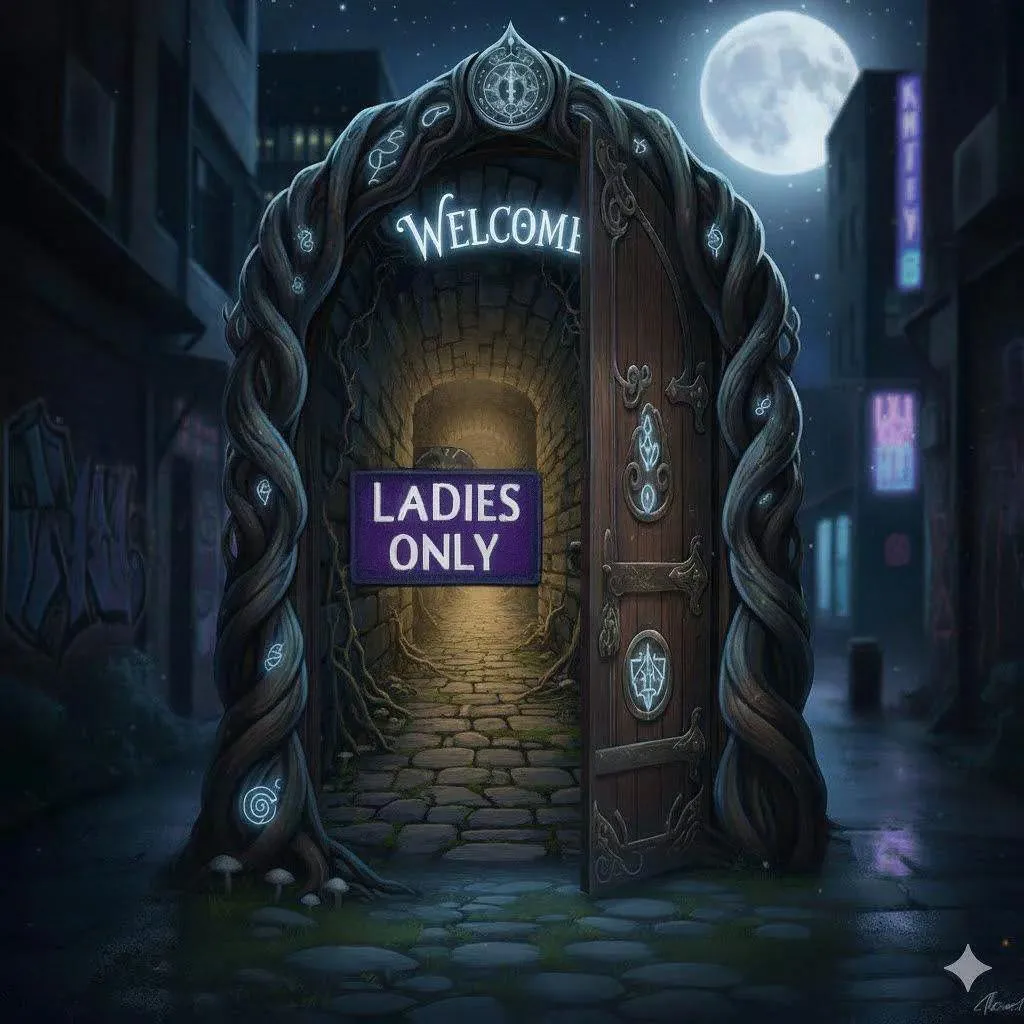 Ladies! Psst, you wanna chat with the grown ups dontcha? You like folk from all over the world, yeah?