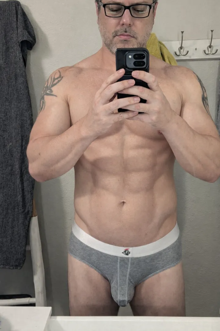 Love my new briefs I'm ready to get them all sweaty