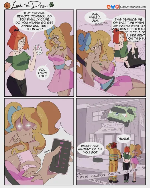 Relationship goals art by u/LuckOfTheDrawComic