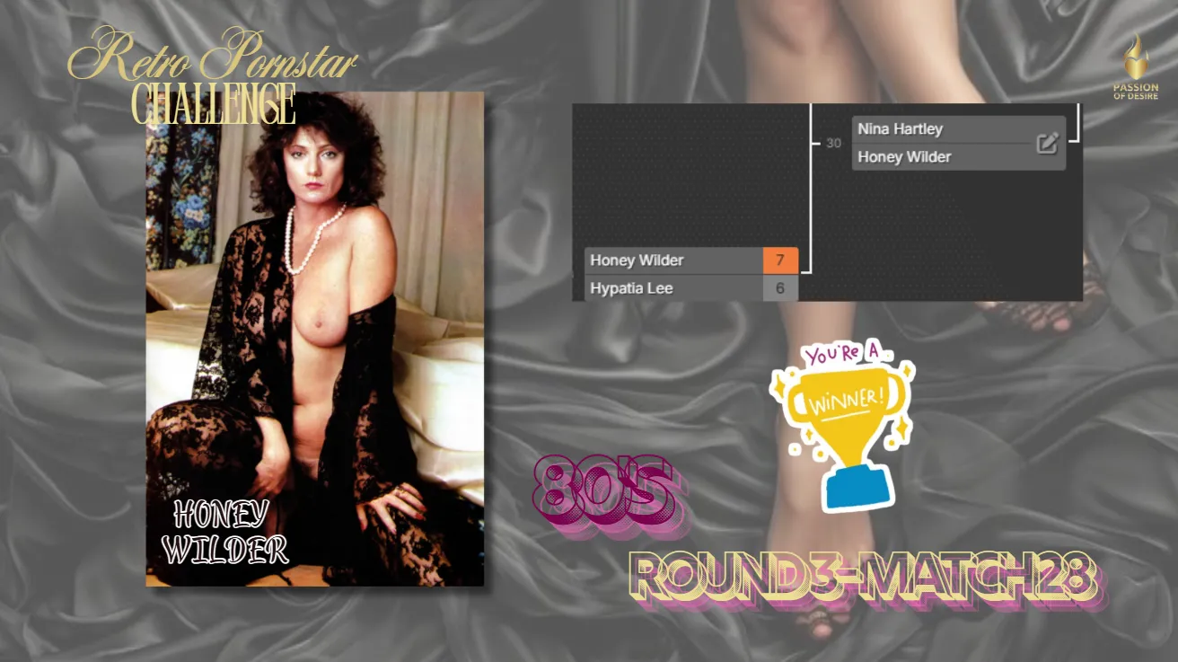 Results 28º Match | 3º Round  Retro Pornstars of the 80s
