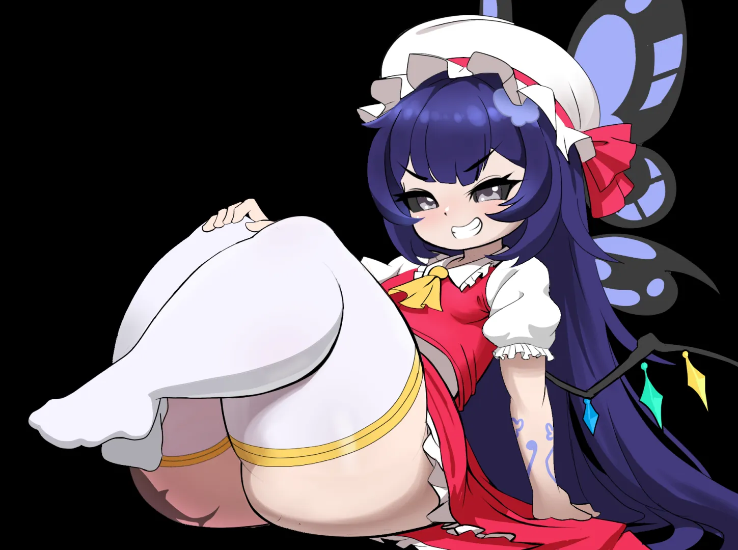 Alex cosplaying as Flandre Scarlet [Ecchitrail]