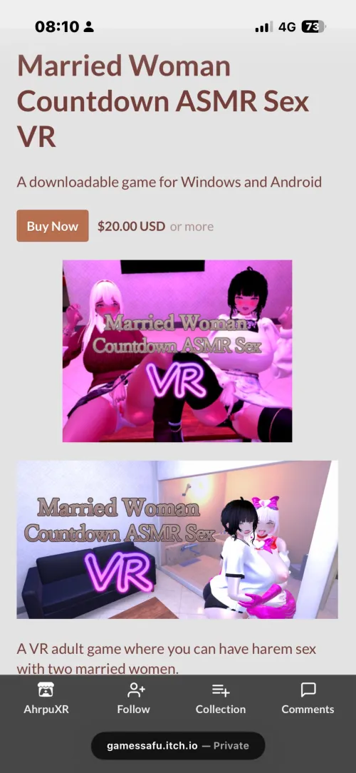 Amazing meta quest 2&3 standalone harem game