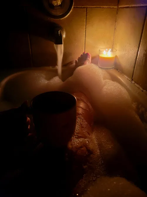 Bubbles, Coffee, and Candlelight