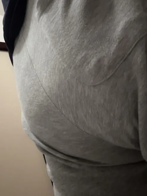 Can you see that I'm diapered?