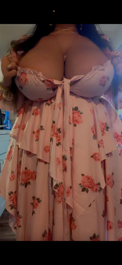 do you like my new dress?
