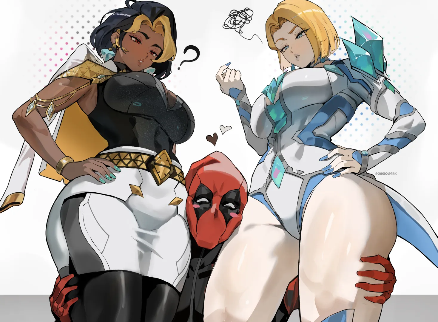 Domina and Emma - Deadpool giving thanks for the QUEENS (OngjolPark)