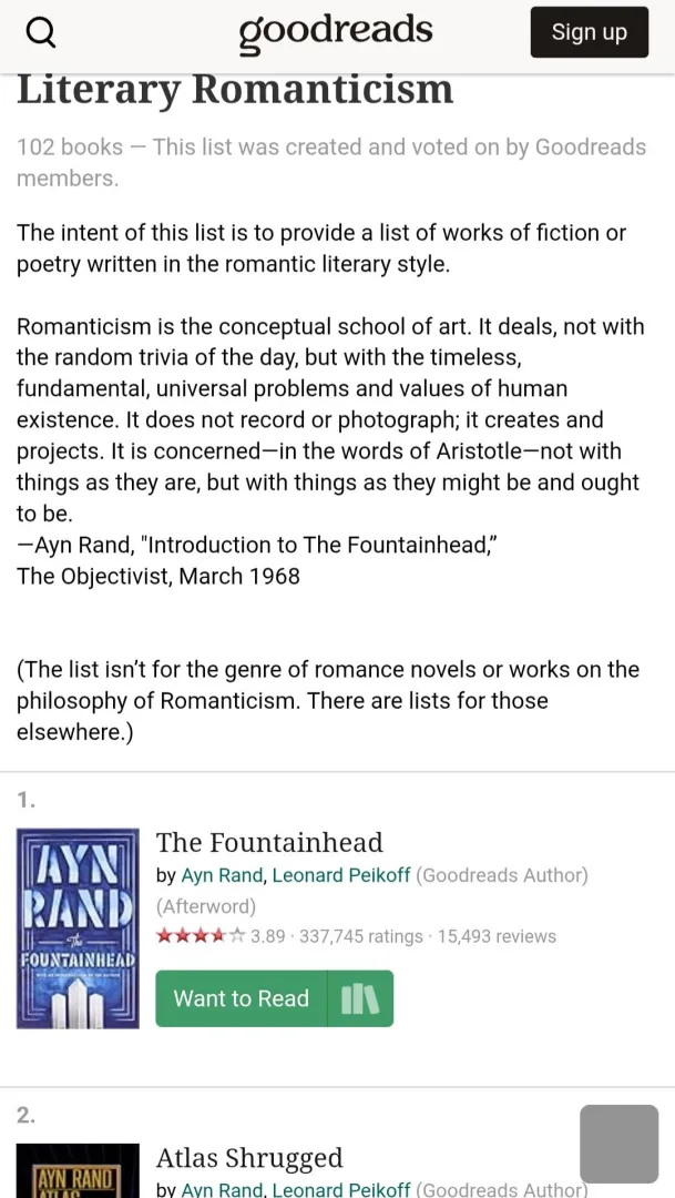 Favorite Romantic author?