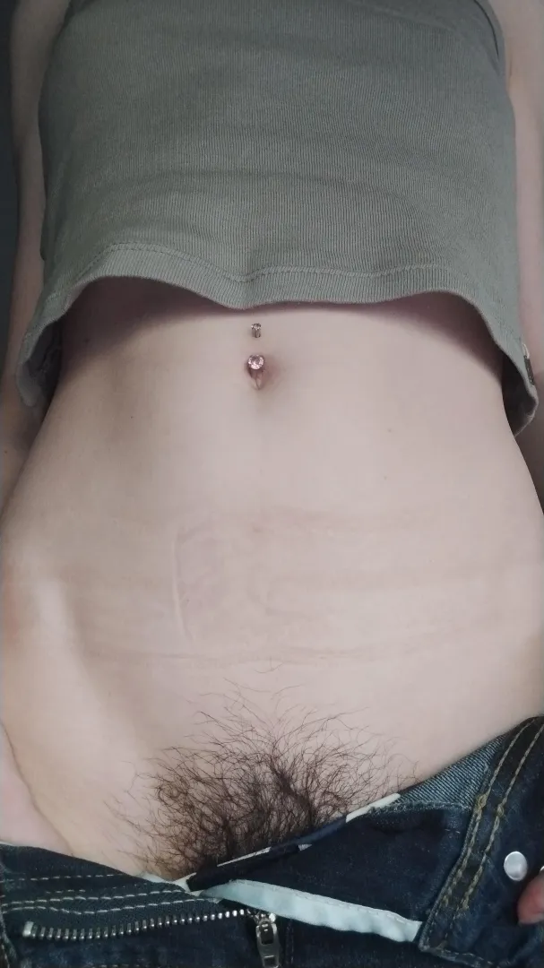 hairy in the right places