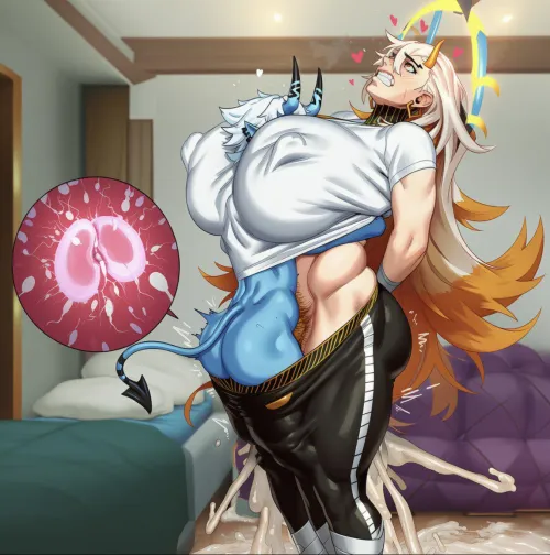 In this chaotic world reborn with qi, your wife sacrificed her body to a lustful demon princess so she'd have the power to keep you safe. But now she's thinking that all she wants to do is carry that girl's babies and help her mature into a big, sexy 