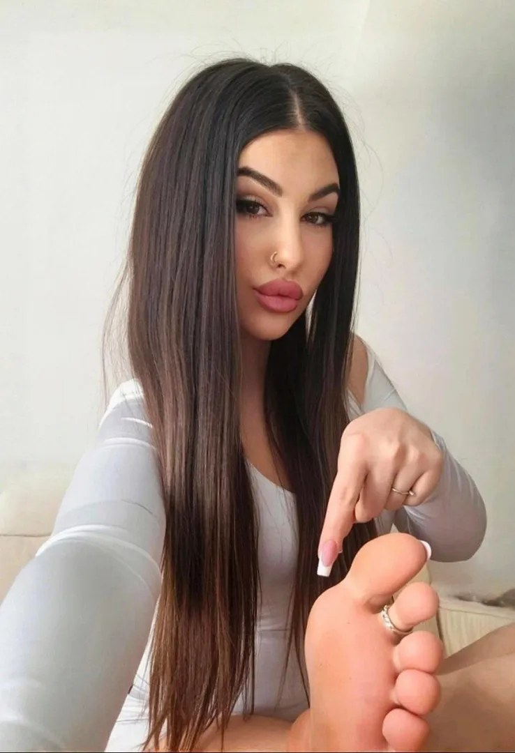 Lick it and say thank you, slave