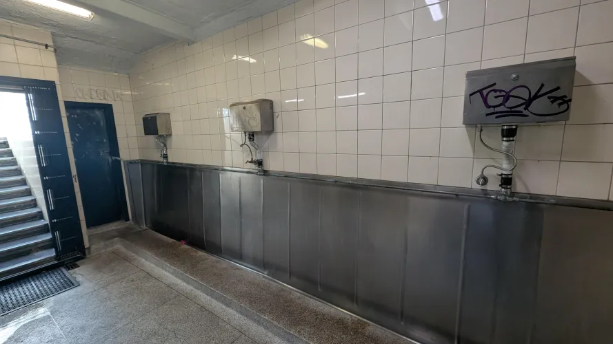 Melbourne underground restroom