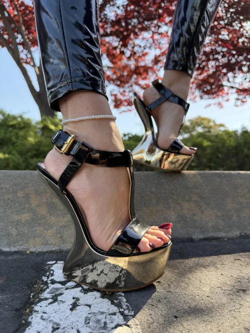 My gorgeous Zanotti wedges ❤️ Do you like?