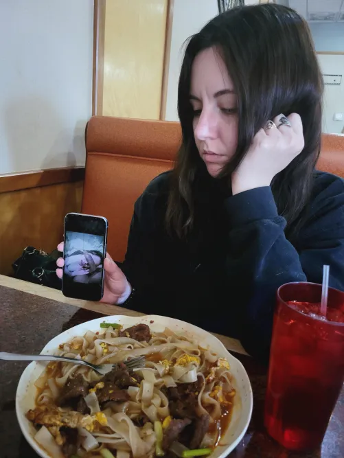 Not too impressed with the pad thai 