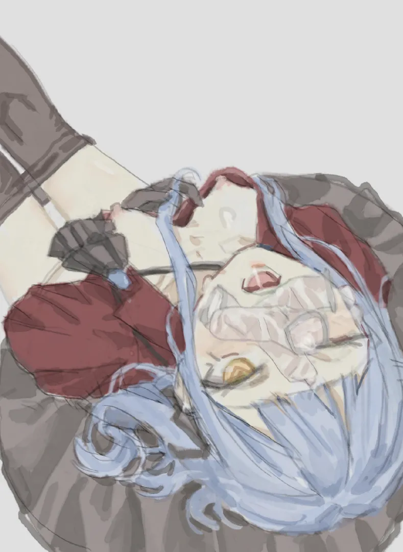 Oblivionis with used comdoms on her face [BanG Dream!] (Yukikuma)