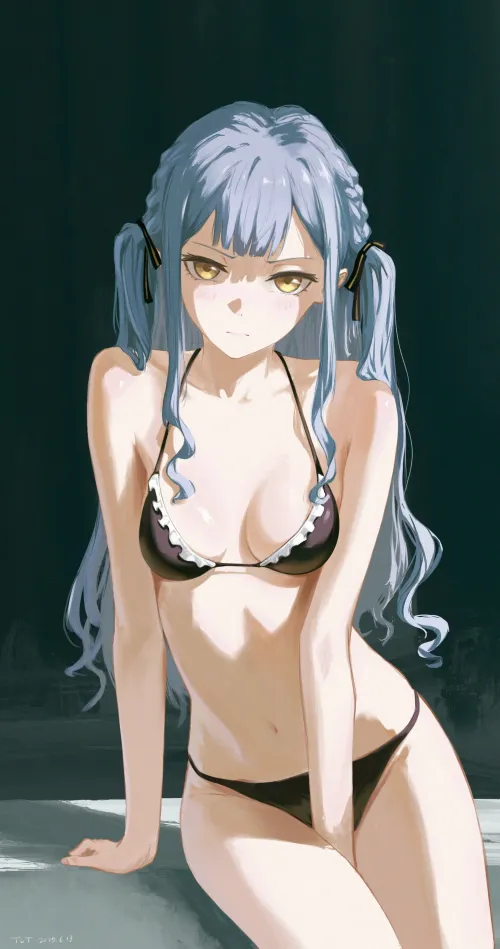 Sakiko in a black bikini [BanG Dream!] (T_TLLLLai)