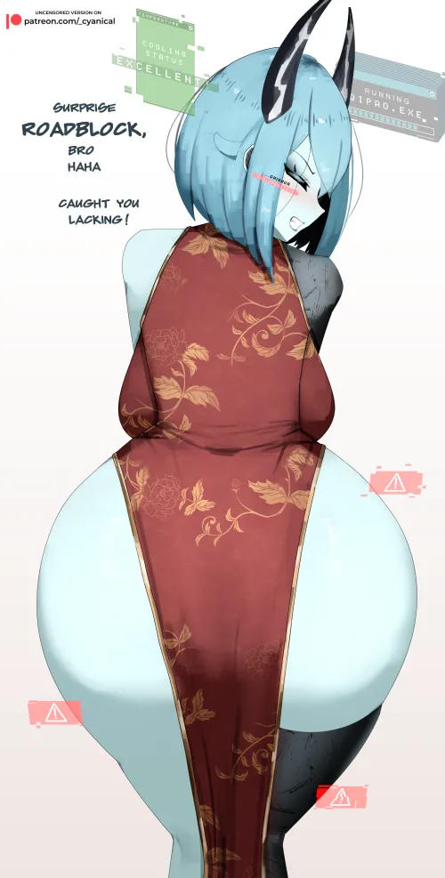 She Blocks Your Path [OC]