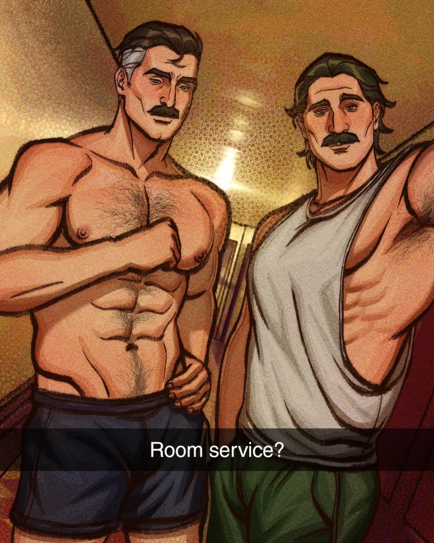 Two alien daddies (Art by me)