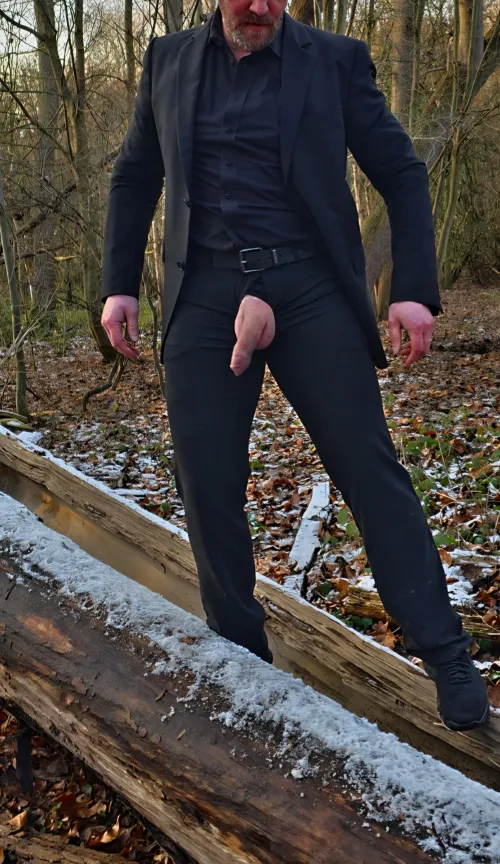 Well, uhm… it was cold .