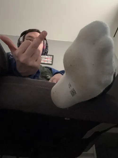 We’re not equal. You belong on your hands and knees worshipping me and sending me your money