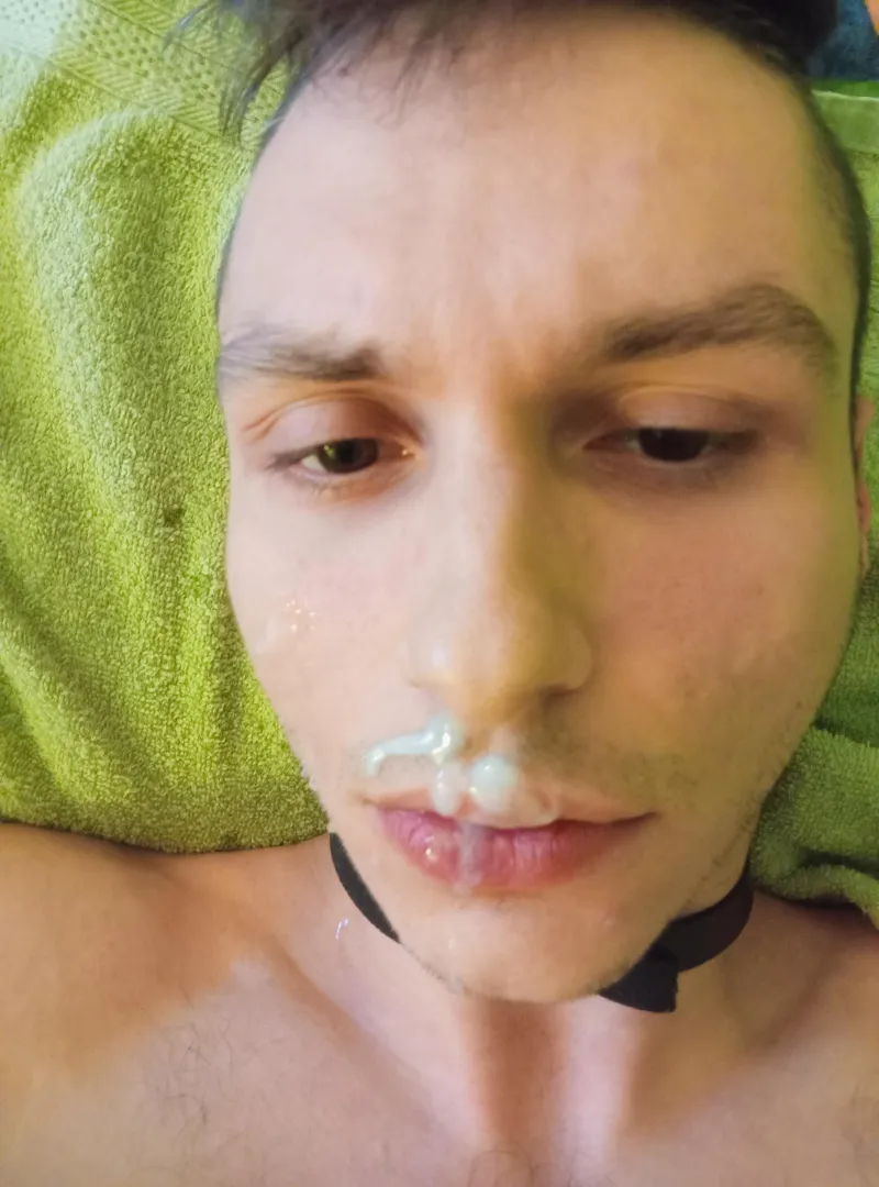 Who wants to add more cum on me?