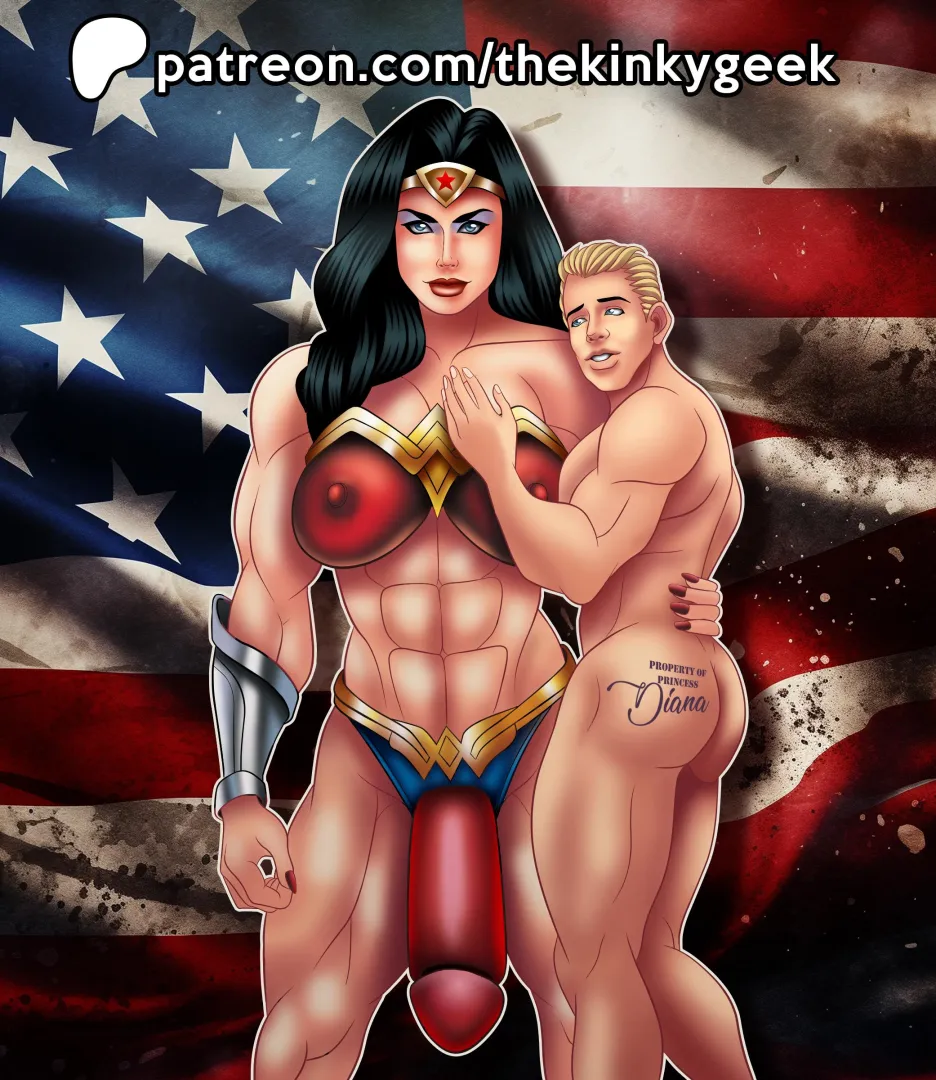 Wonder Woman Claiming her prize