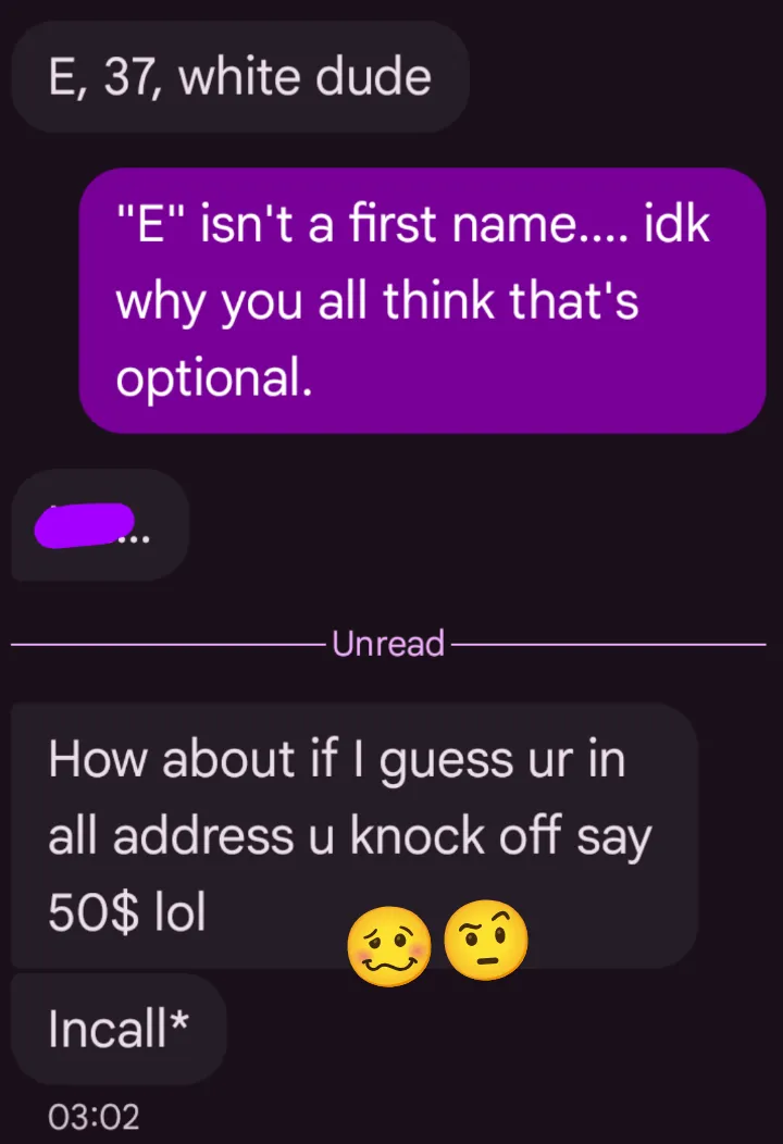 absolute fucking weirdo.