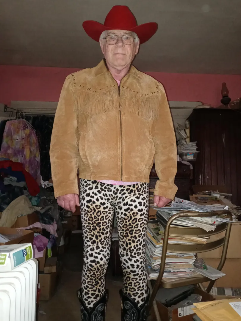 Animal print leggings