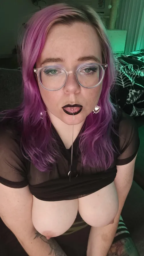 Are you going to catch it with your mouth?