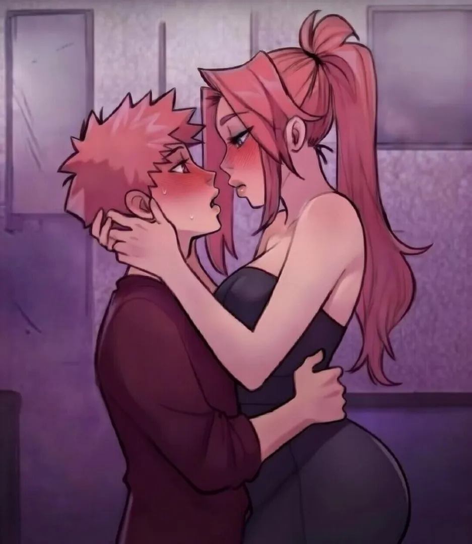 Big sister and little brother embrace their desire