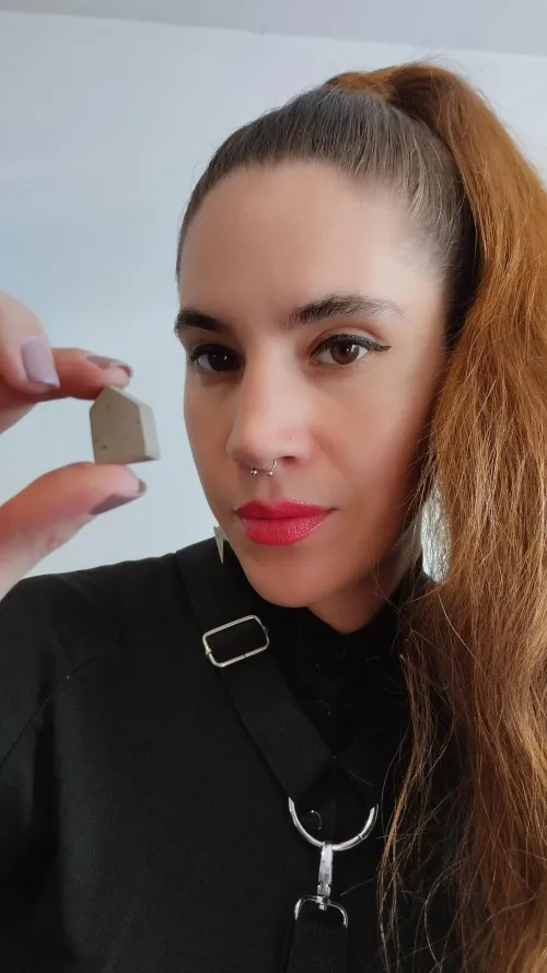 Can you imagine being small enough to live in this little house and celebrate valentine's day with me?