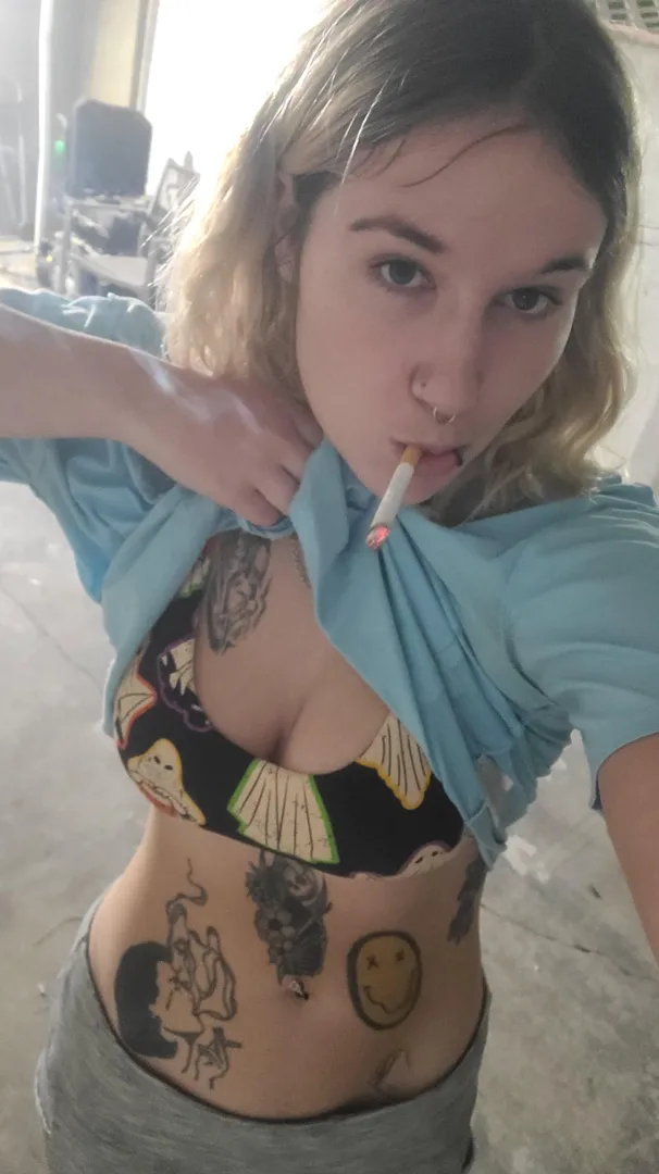 Cigarettes really help me get through the day