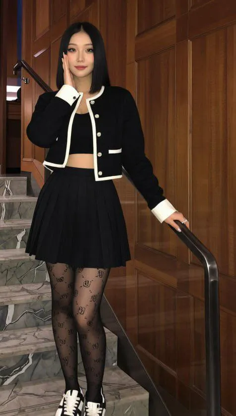 From head to toe, do the pantyhose seal the deal?