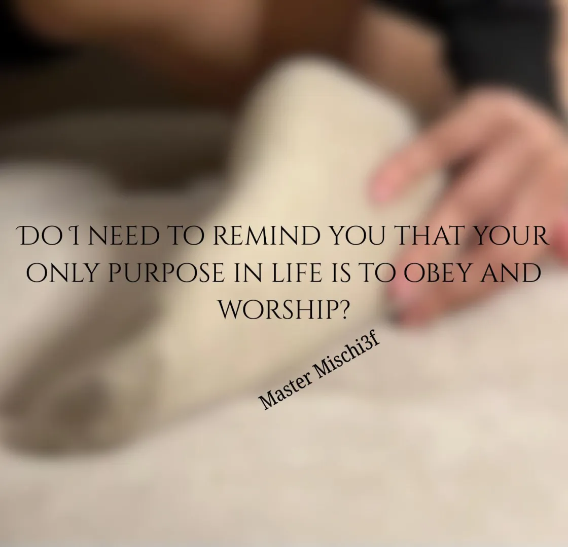 I don’t like to give reminders, I shouldn’t have to