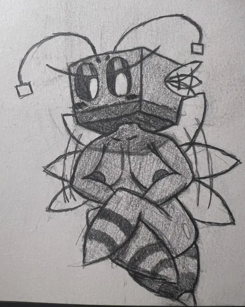 I Had the Urge to Draw a Bee Girl
