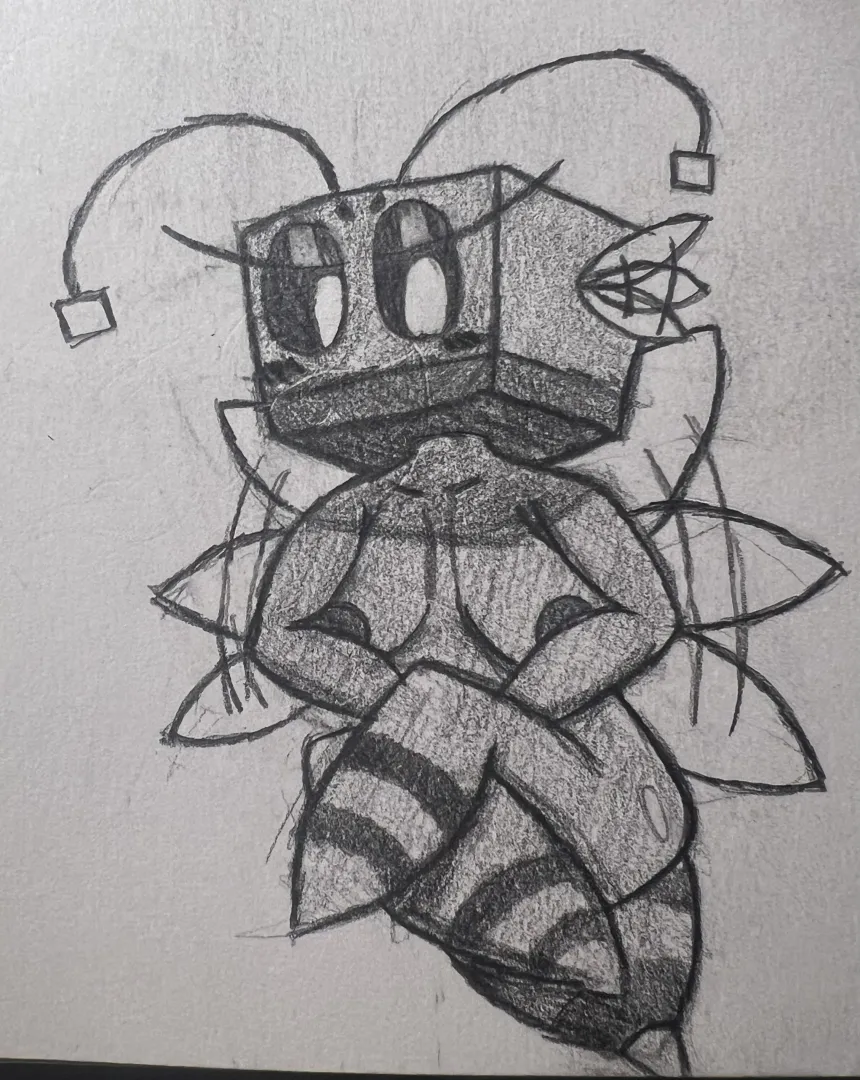 I Had the Urge to Draw a Bee Girl