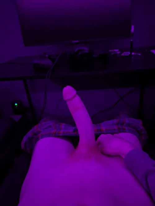 I spend most my time with my cock out like this