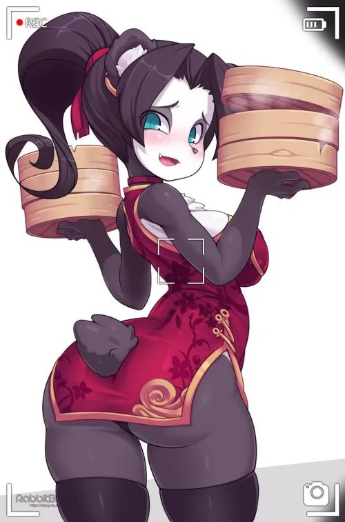 I was desperate for a job, and ended up finding a serving job at some new themed Chinese resturaunt, I didn't know however they expected all their servers to be Pandas until they used some ancient magic to make it happen... (RP)