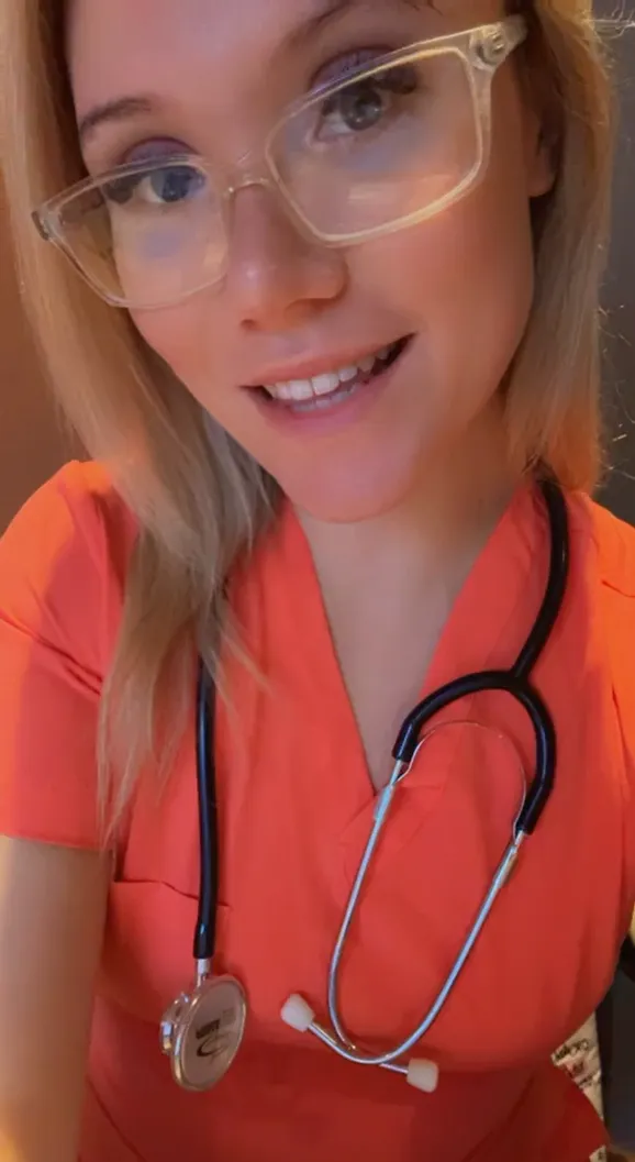 If I walked in with my scrubs half undone… what would you say first?