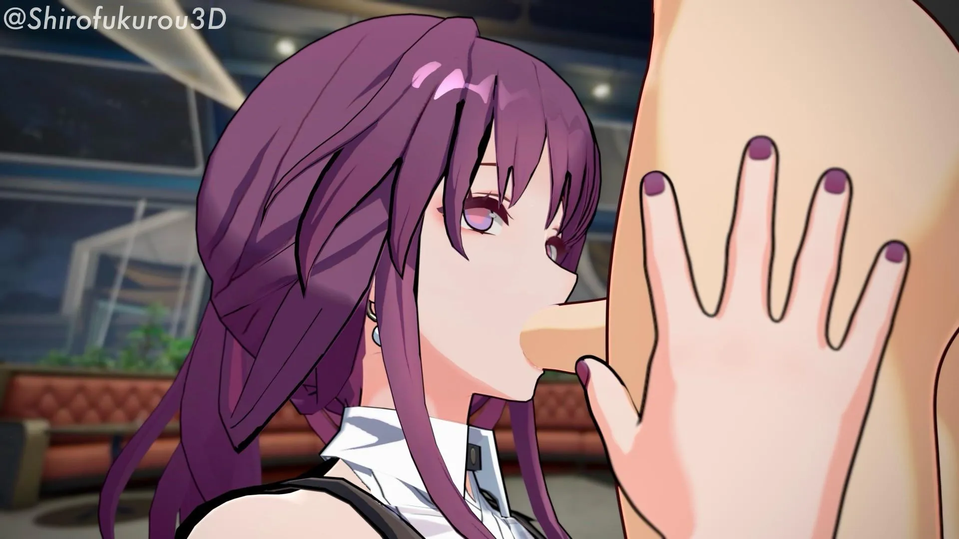 Kafka’s Loving Blowjob (Shirofukurou3D)